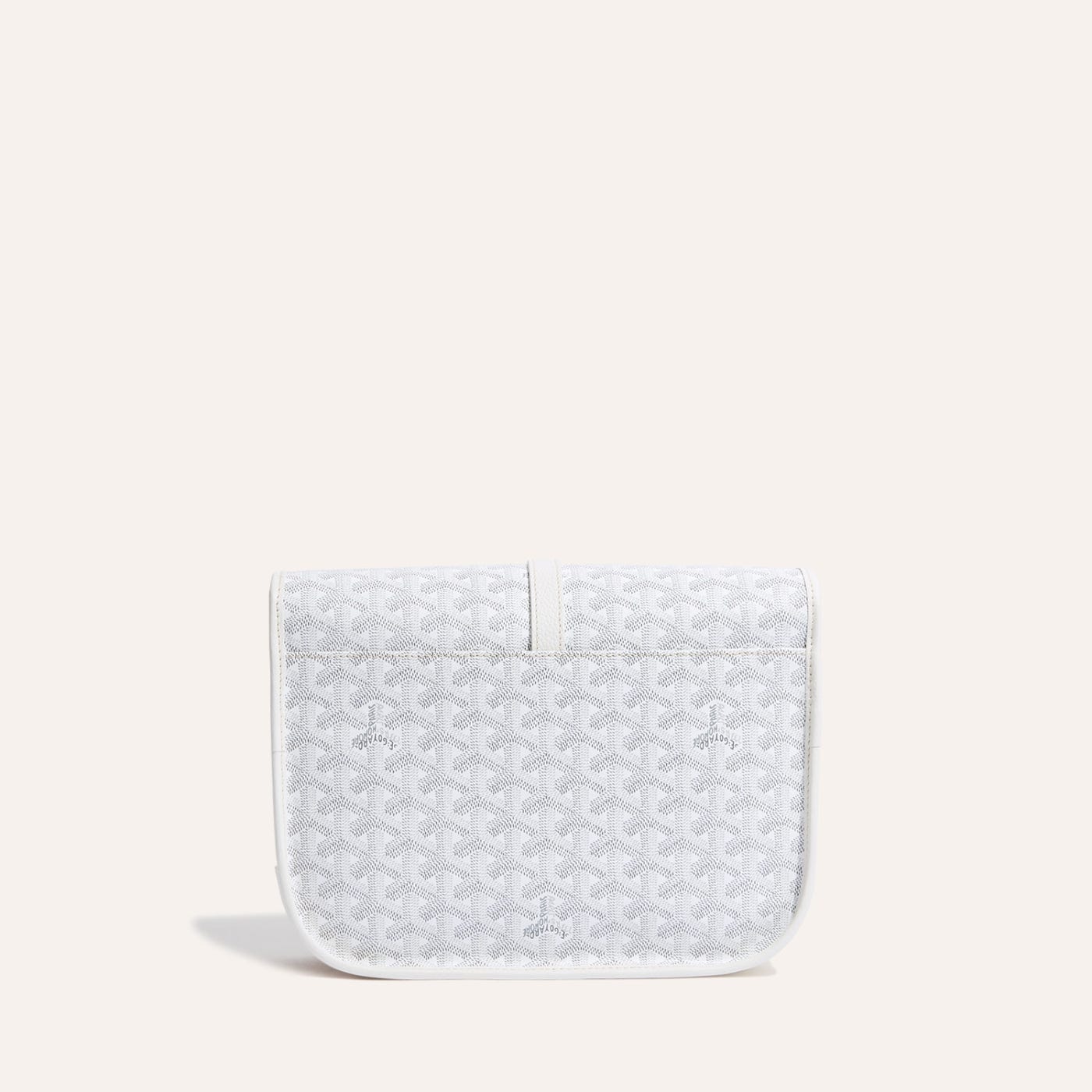 Goyard Belvedere MM Bag White - Image 3